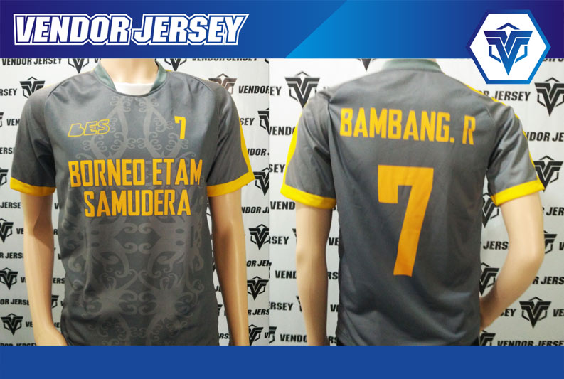 Pembuatan Baju Futsal printing Borneo Etam Samudera Pesanan Dari Kalimantan