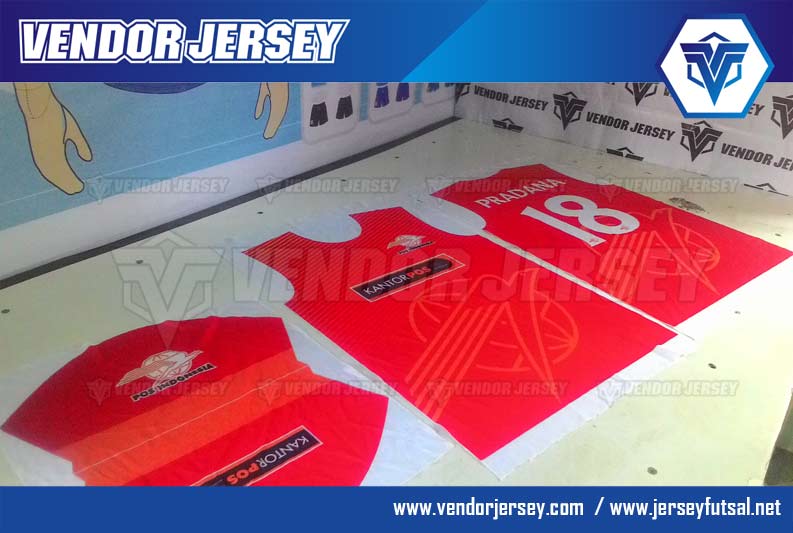Produksi Bikin Jersey Kostum Futsal Kantor Pos