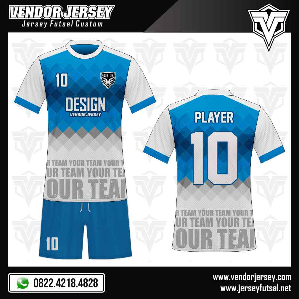 Katalog Desain  Jersey Futsal Sepak Bola  6 Vendor Jersey