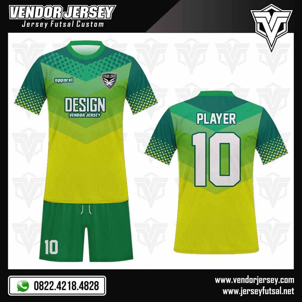 Desain Baju Futsal Simple Vendor Jersey