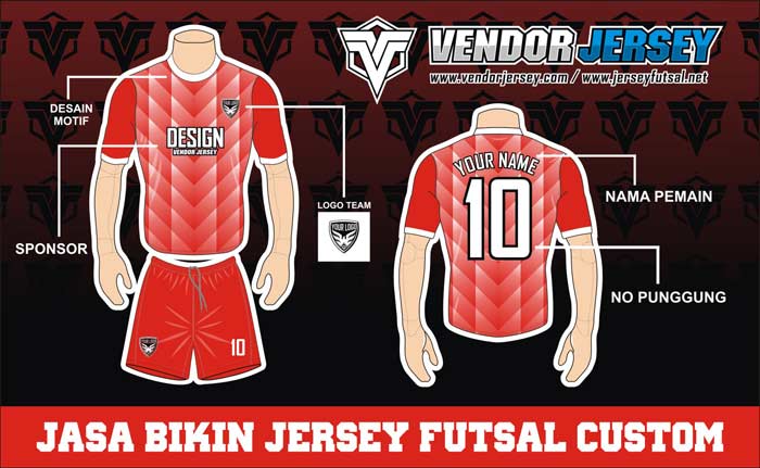 Desain Jersey Futsal Terkeren